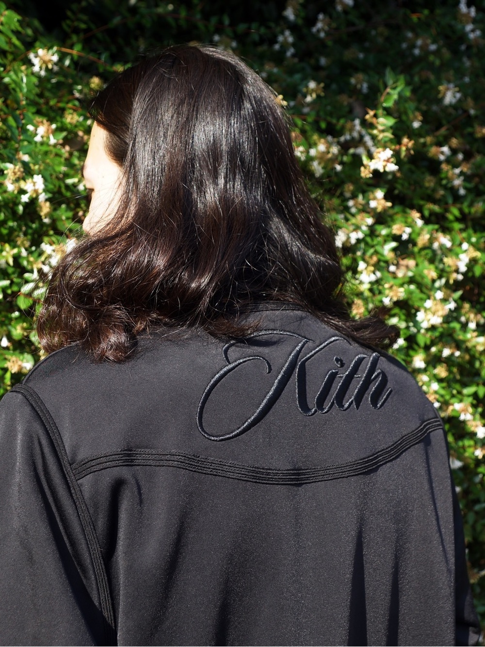 KITH NYC 24AW Black Kimono Jacket Mens XL Japan Style Streetwear Rare Designer